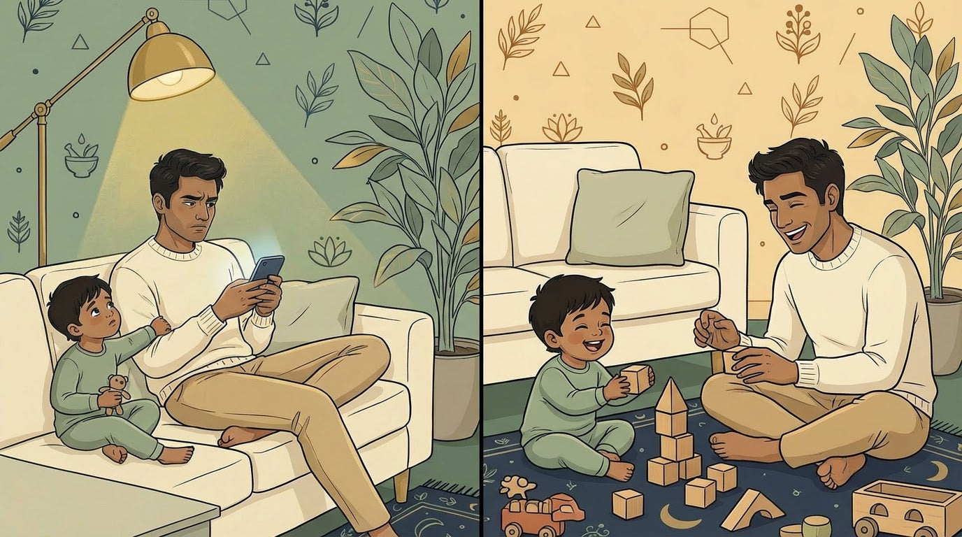 Your Kids Don't Need a Perfect Parent; They Need a Present One